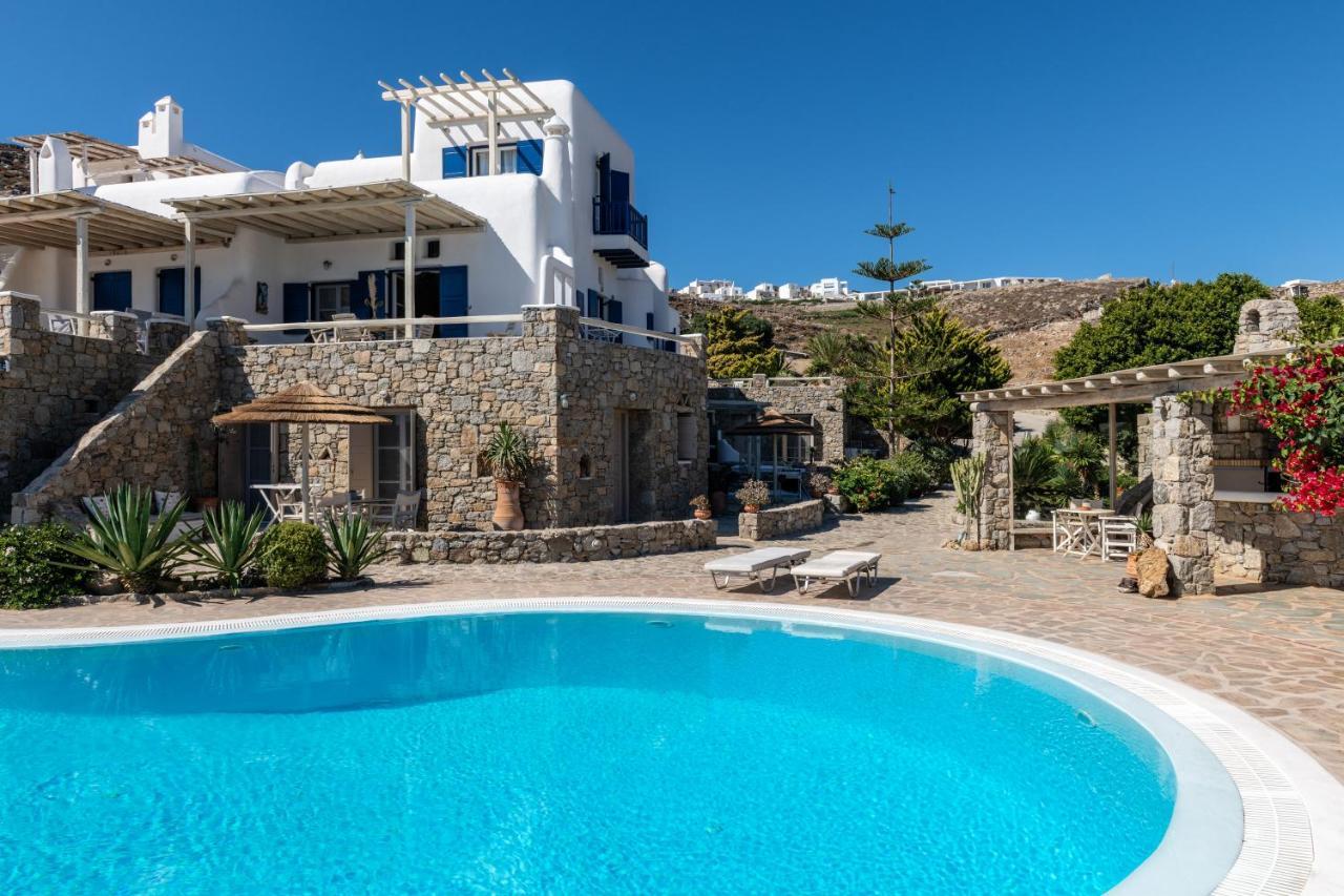 Yalos Mykonos Ornos Pouli Private Apartments W Shared Swimming Pool Mykonos Town 외부 사진