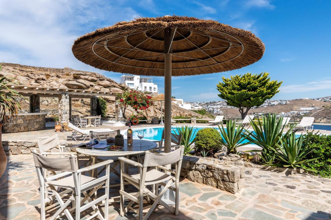 Yalos Mykonos Ornos Pouli Private Apartments W Shared Swimming Pool Mykonos Town 외부 사진