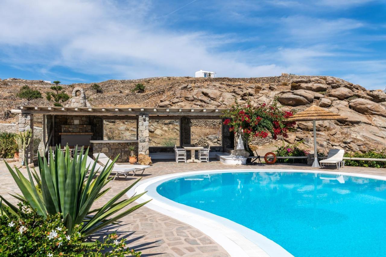 Yalos Mykonos Ornos Pouli Private Apartments W Shared Swimming Pool Mykonos Town 외부 사진