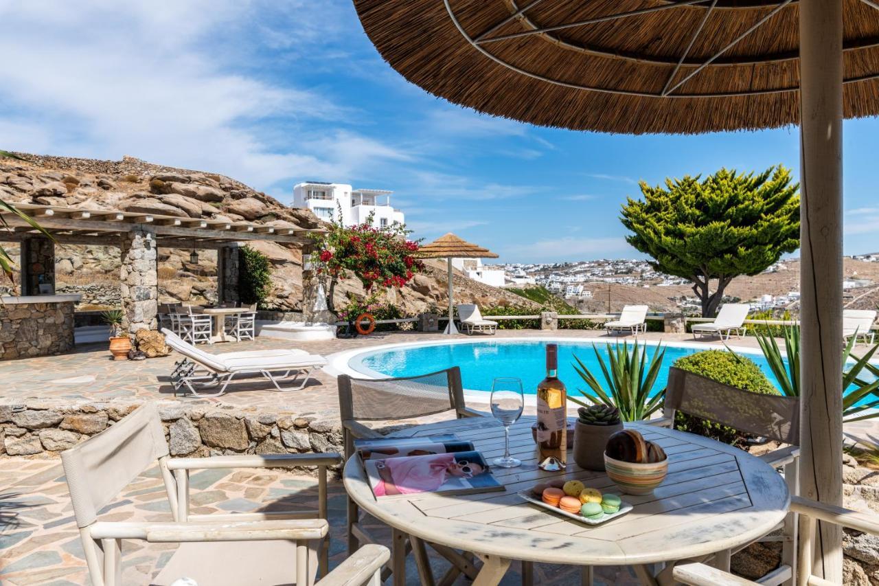 Yalos Mykonos Ornos Pouli Private Apartments W Shared Swimming Pool Mykonos Town 외부 사진