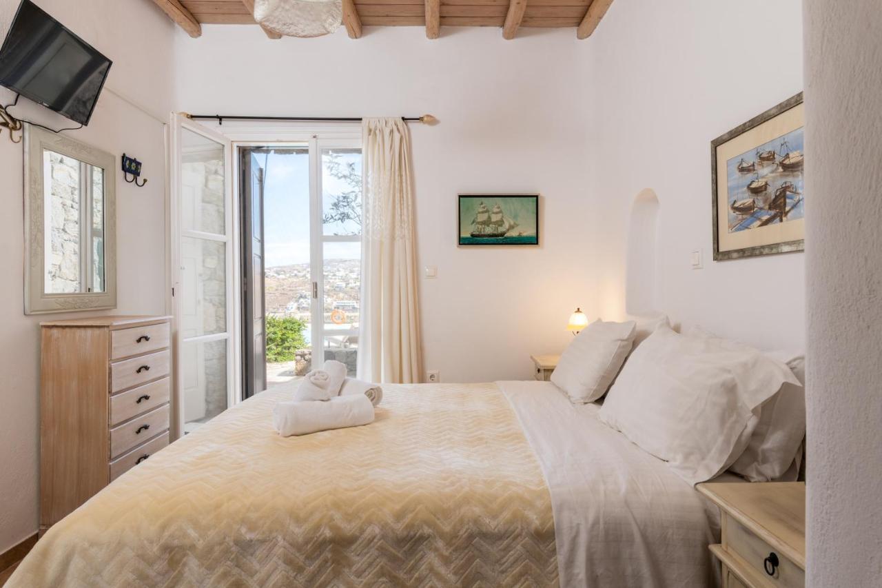 Yalos Mykonos Ornos Pouli Private Apartments W Shared Swimming Pool Mykonos Town 외부 사진