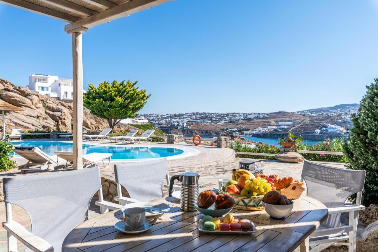 Yalos Mykonos Ornos Pouli Private Apartments W Shared Swimming Pool Mykonos Town 외부 사진