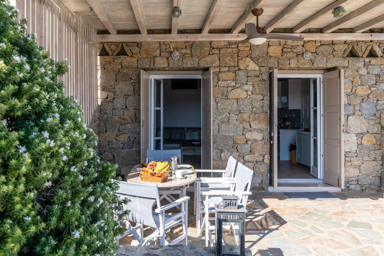 Yalos Mykonos Ornos Pouli Private Apartments W Shared Swimming Pool Mykonos Town 외부 사진