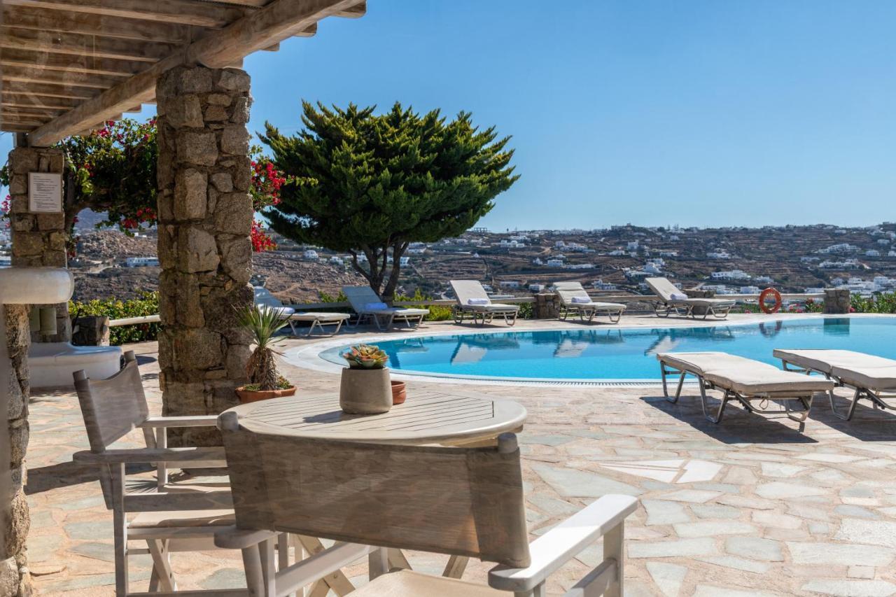 Yalos Mykonos Ornos Pouli Private Apartments W Shared Swimming Pool Mykonos Town 외부 사진