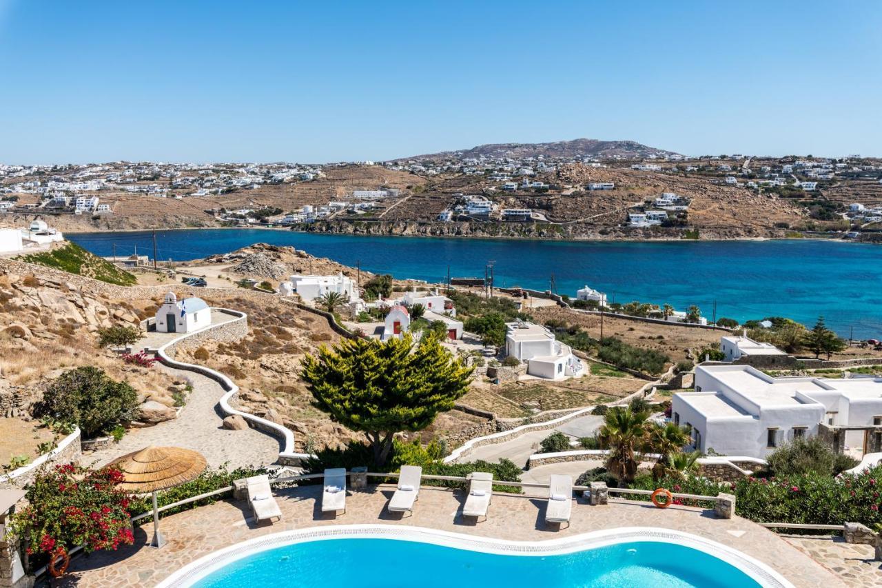 Yalos Mykonos Ornos Pouli Private Apartments W Shared Swimming Pool Mykonos Town 외부 사진